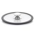 Berndes 007580 glazen deksel met zwarte siliconen rand 20 cm