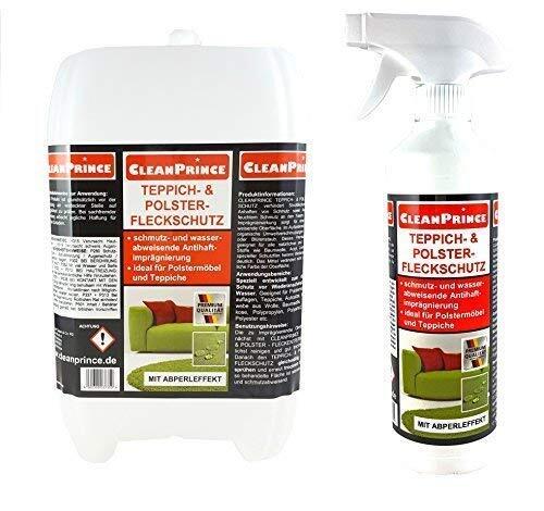 CleanPrince Vlekbescherming 2500 ML 2,5 liter tapijt en pads vlekbescherming Teppichimprägnierung Polsterimprägnierung