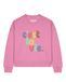 Watapparel Sweatshirt 'C'est la vie ' gemengde kleuren / rosa