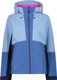 CMP Vrouwen waterdichte jas met vaste capuchon, XXS, Hemel, Polyester, Herfst/Winter 2025