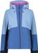 CMP Vrouwen waterdichte jas met vaste capuchon, XXS, Hemel, Polyester, Herfst/Winter 2025