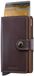 Secrid Miniwallet Original Leren Portemonnee Bruin Unisex