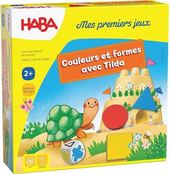 Haba Mes premiers jeux - Couleurs et formes avec Tilda (Frans) = Duits 1307043001 - Nederlands 1307043004
