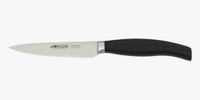 Arcos Series Clara - RVS gesmeed Nitrum 4" Office Mes, Polypropyleen Handvat - Zwart
