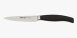 Arcos Series Clara - RVS gesmeed Nitrum 4" Office Mes, Polypropyleen Handvat - Zwart