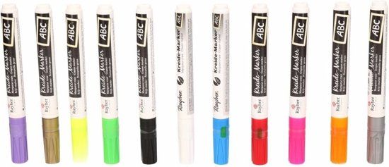 Rayher Hobby Raamstift op waterbasis Zwart