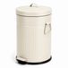 Relaxdays Prullenbak - 20 l - beige
