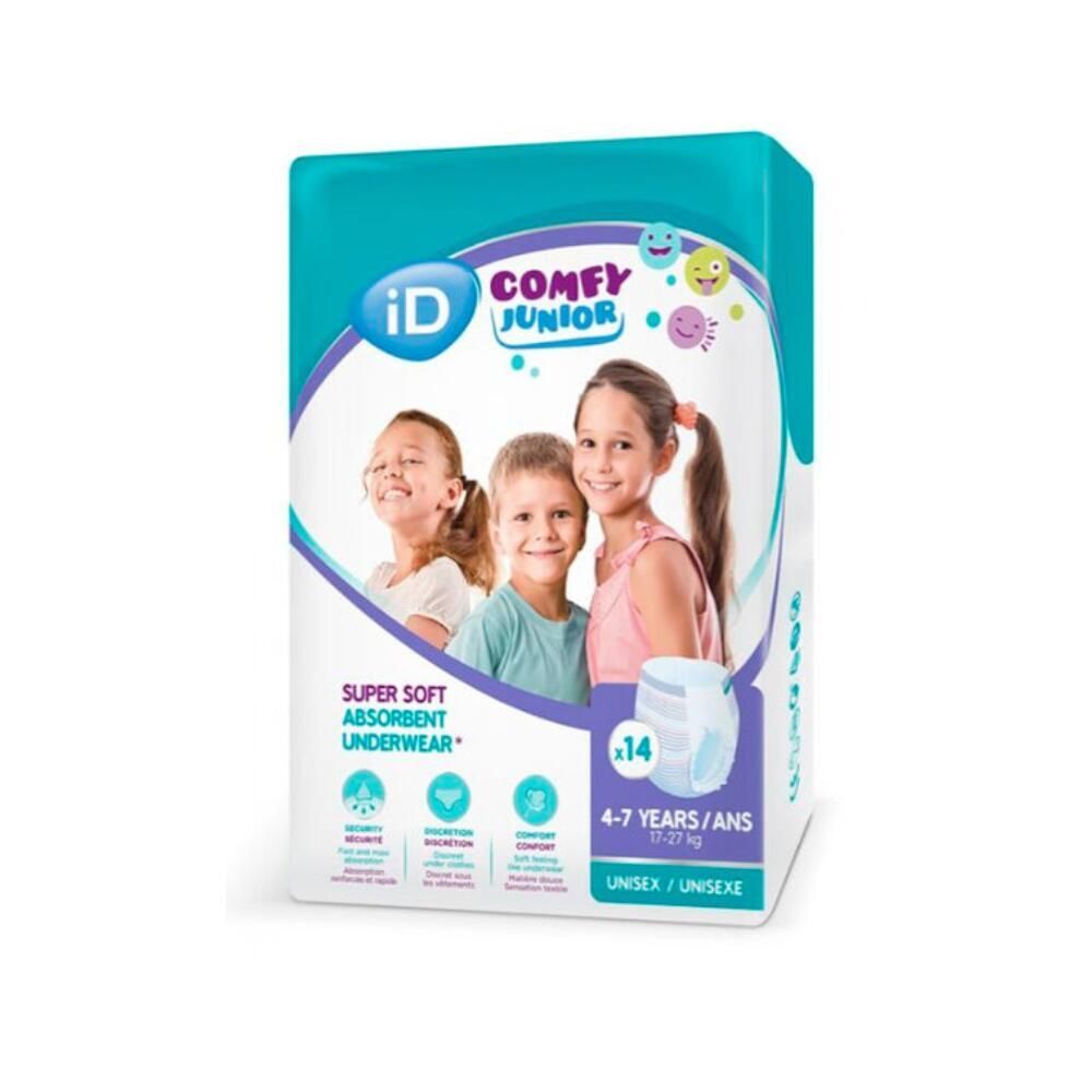 iD iD Comfy Junior Pants 4-7 Jaar 14 slips