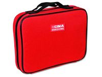 GIMA Maxi Vials Tas, Nylon, Rood, voor flacons opslag en transport