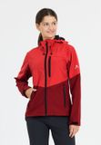 WHISTLER Softshelljacke Rosea V2 Damesdonkerrood-rood