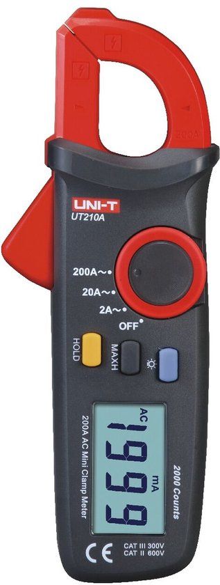 UNI-T UT210A Digitale mini stroomtang