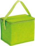 Merkloos Kleine koeltas voor lunch - groen - 20 x 13 x 17 cm - 4.5 liter