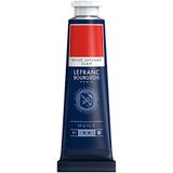 Lefranc Bourgeois 810008 Fijne olieverf, gladde en sterk gepigmenteerde olieverf, lichtecht, verouderingsbestendig - 40ml Tube, Japanes Red Light