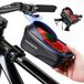 Support de téléphone de vélo - Étanche - Libération rapide - Pour téléphones jusqu'à 6,8 pouces - Noir