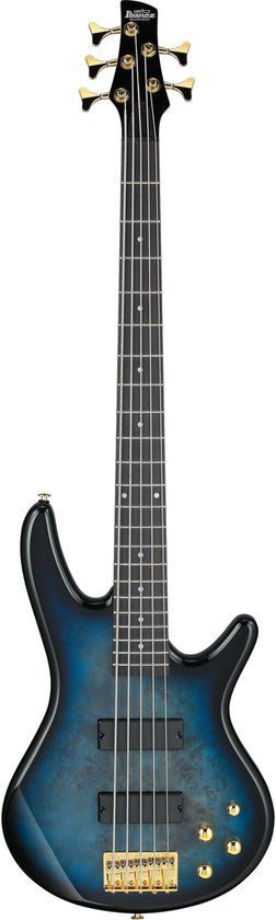 Ibanez Gio GSR205PC-TMU Transparent Marine Burst - Elektrische basgitaar