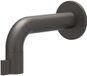 IVY Fonteinkraan - Inbouw - Hartafstand 12.5 cm - Geborsteld Carbon Black PVD
