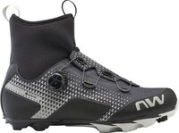 Northwave Celsius XC Mountainbike Schoenen - Heren - Maat 44 - Grijs/Wit - SPD