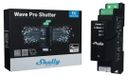 Merkloos Shelly Qubino Wave Pro Shutter – Schakelmodule voor Slimme Rolluiken│ Z-Wave 800 (868,4 MHz)│ 2 Kanalen – 2 x 16A│ DIN-Railmontage│ SmartStart Configuratie│ 2FA-beveiliging│ Z-Wave Gateway Vereist