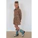 Like Flo korte blousejurk met panterprint