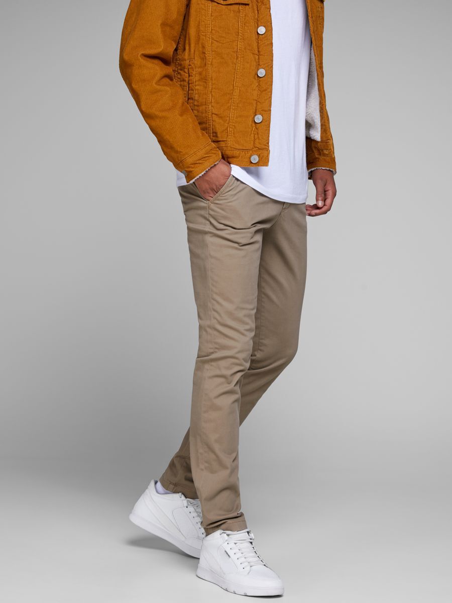 Jack & Jones Marco Bowie Chino Heren - Beige - Maat W27L30