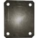 Plaque à souder 140x110 entre-axe 105x80 épaisseur 3,5 mm