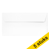 Clairefontaine Clairefontaine gekleurde enveloppen wit EA5/6 120 grams (5 stuks)