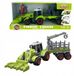 Askato Tracteur avec Remorque - Vert