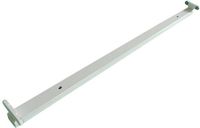 Aigostar LED TL Armatuur T8 - 120cm Dubbel - IP20 - Mat Wit - Staal