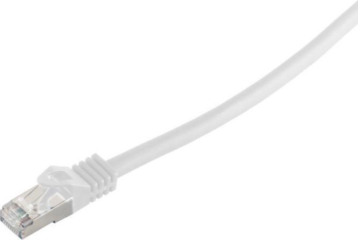 S-Impuls Panda S-Impuls S/FTP CAT7 10 Gigabit netwerkkabel / wit - LSZH - 3 meter