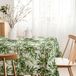 MARTINA HOME Tafelkleed van hars, groen, 260 x 140 cm