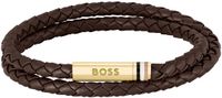 BOSS HBJ1580670M Heren Armband - Gevlochten armband