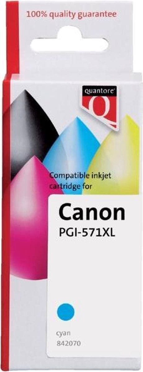 Quantore Inkcartridge can cli-571xl blauw