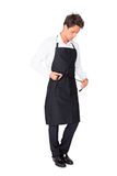 Koala Zwart Lange Apron