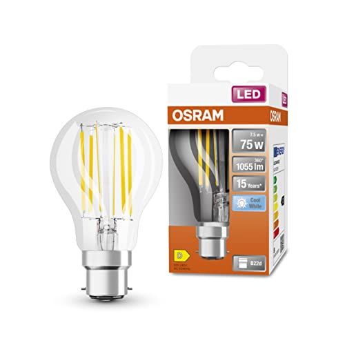 OSRAM LED Retrofit CLASSIC A - LED lamp - B22d - 7.5W - Cool White