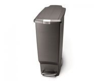 simplehuman CW1363 Vuilnisbak - 40L - Rechthoekig - Grijs