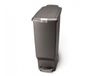 simplehuman CW1363 Vuilnisbak - 40L - Rechthoekig - Grijs