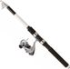 Daiwa Sensor Tele+q830fm Draaiende Combo Zwart 2.40 m / 20-60 g