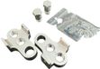 Mirage Crankverkorter aluminium T6 - verstelbaar - zilver - set van 2 - inclusief RVS bouten