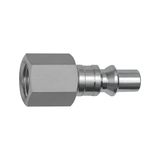 RIEGLER 141617-420.51-NPT tepel voor koppelingen NW 5,5, ARO 210, staal, NPT 1/4 IG, 1 stuk