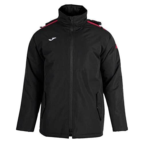 Joma Uniseks anorak trivor, zwart/rood, XL