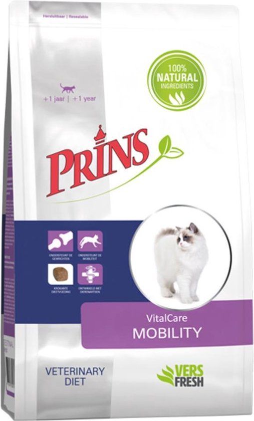 Prins VitalCare Diet Mobility Gevogelte - Kattenvoer - 1.5 kg
