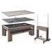 VEVOR Table de billard 3 en 1, table à manger transformable en billard et tennis de table 214 cm