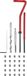 TOOLCRAFT TO-5016570 Schroefdraadrolset 30-delig M4