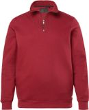 JP 1880 - Heren - Troyer-trui ritskraag - Koperbruin - Maat 8XL