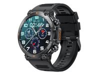 EKO Smartwatch met Bluetooth-oproepen, 1,39 inch HD-display, Zwart