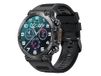 EKO Smartwatch met Bluetooth-oproepen, 1,39 inch HD-display, Zwart