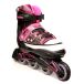 KRF Patins à roulettes Enfants Jungle Rose Adultes