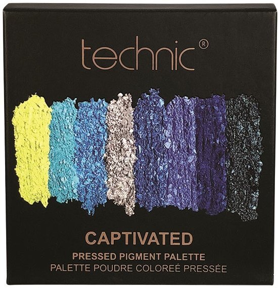 Technic Pressed Pigments Oogschaduw Palette Captivated