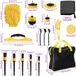 vidaXL - Voiture - Brosse - Ensemble - Multicolore - poly - rotin