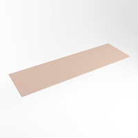 Mondiaz Mondiaz TOP 41 Topblad - 140x41x0.9cm - geschikt voor afdekplaat - Solid surface - Rosee XIM49854Rosee